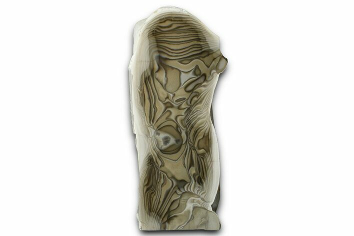 Freestanding Polished Striped Flint - Poland #377993